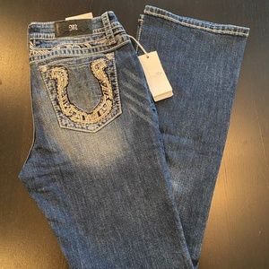 Miss Me Lucky Me Bootcut Style # M3515B